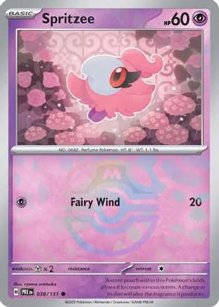 Spritzee (Master Ball Pattern) - SV Prismatic Evolutions Holofoil