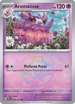 Aromatisse (Master Ball Pattern) - SV Prismatic Evolutions Holofoil