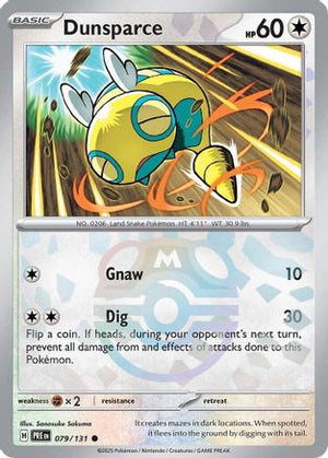 Dunsparce (Master Ball Pattern) 79 - SV Prismatic Evolutions Holofoil - Poke-Collect