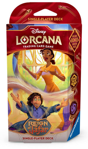 Disney Lorcana: Reign of Jafar Starter Deck (Amber & Amethyst) - STOREFRONT ONLY - Poke-Collect