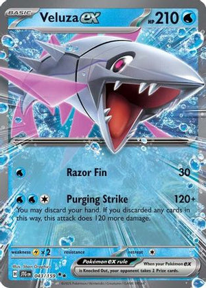 Veluza ex 43 - SV09 Journey Together Holofoil - Poke-Collect