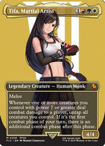 Tifa, Martial Artist (Borderless) (FIC-206) - Commander: FINAL FANTASY Foil - Poke-Collect