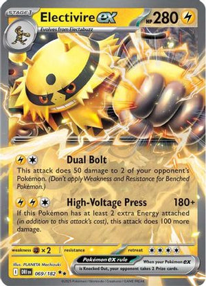 Electivire ex - 069/182 69 - SV10 Destined Rivals Holofoil