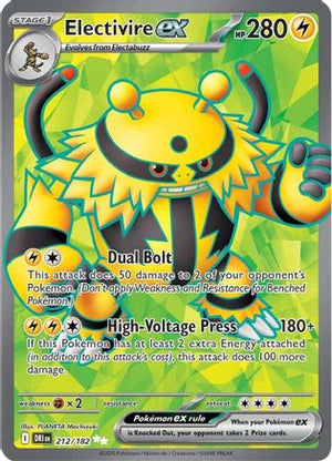 Electivire ex - 212/182 212 - SV10 Destined Rivals Holofoil