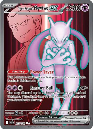 Team Rocket's Mewtwo ex - 213/182 213 - SV10 Destined Rivals Holofoil - Poke-Collect