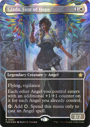 Giada, Font of Hope (FDN-367) - Foundations (Borderless) Foil