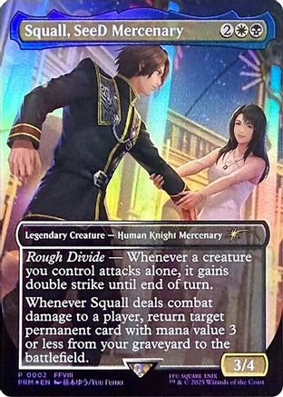 Squall, SeeD Mercenary (SSP-002) - Standard Showdown Promos Foil - Poke-Collect