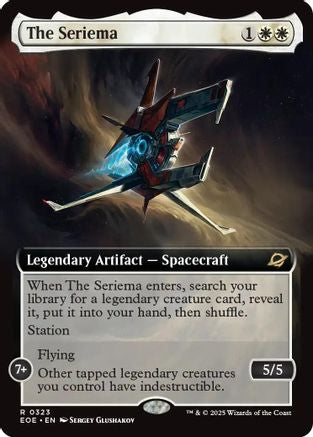 The Seriema (Extended Art) (EOE-323) - Edge of Eternities Foil - Poke-Collect
