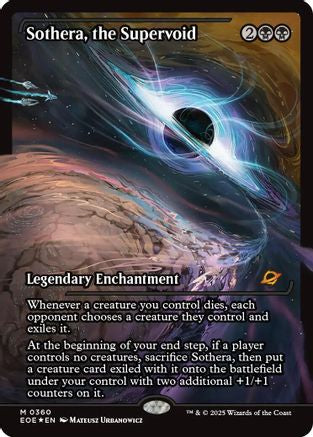 Sothera, the Supervoid (Showcase) (EOE-360) - Edge of Eternities Foil - Poke-Collect