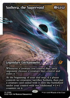Sothera, the Supervoid (Showcase) (Fracture Foil) (EOE-386) - Edge of Eternities Foil - Poke-Collect