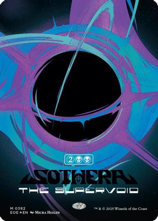 Sothera, the Supervoid (Singularity Foil) (EOE-382) - Edge of Eternities Foil - Poke-Collect
