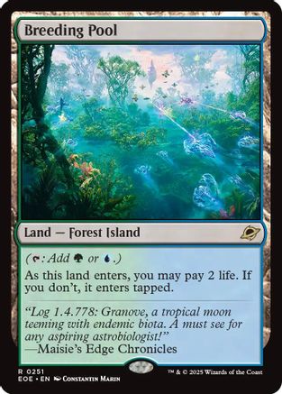 Breeding Pool (EOE-251) - Edge of Eternities Foil - Poke-Collect