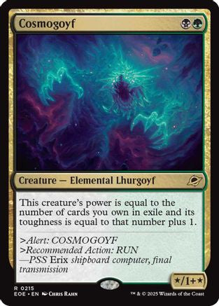Cosmogoyf (EOE-215) - Edge of Eternities Foil - Poke-Collect