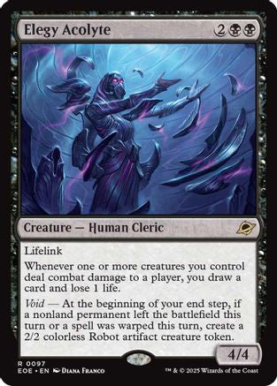 Elegy Acolyte (EOE-097) - Edge of Eternities - Poke-Collect