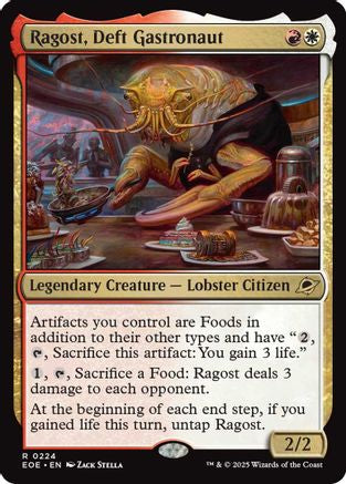 Ragost, Deft Gastronaut (EOE-224) - Edge of Eternities Foil - Poke-Collect