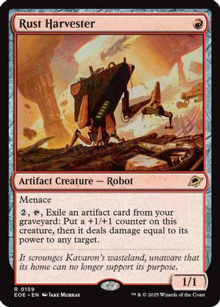 Rust Harvester (EOE-159) - Edge of Eternities - Poke-Collect