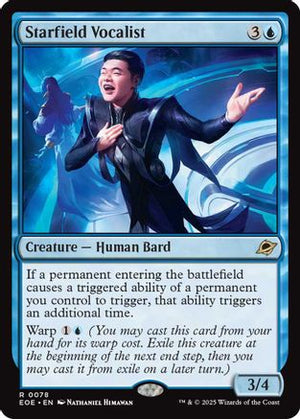 Starfield Vocalist (EOE-078) - Edge of Eternities Foil - Poke-Collect