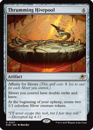 Thrumming Hivepool (EOE-247) - Edge of Eternities Foil - Poke-Collect