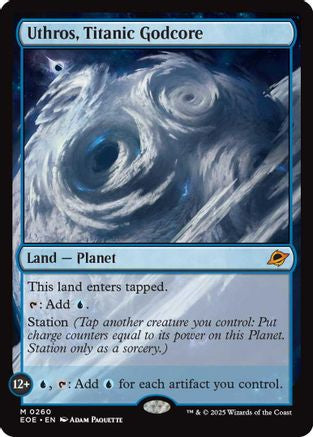 Uthros, Titanic Godcore (EOE-260) - Edge of Eternities - Poke-Collect