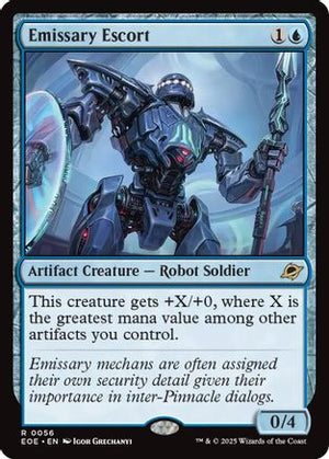 Emissary Escort (EOE-056) - Edge of Eternities Foil - Poke-Collect