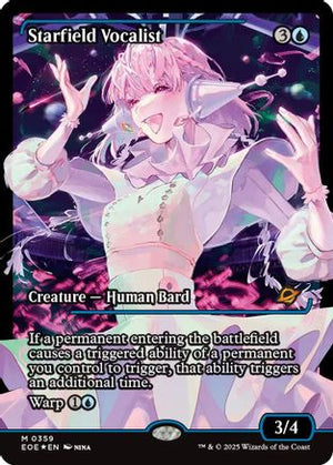Starfield Vocalist (Showcase) (EOE-359) - Edge of Eternities Foil - Poke-Collect