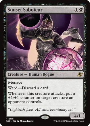 Sunset Saboteur (EOE-116) - Edge of Eternities Foil - Poke-Collect