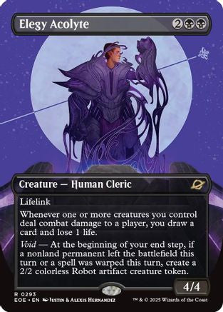 Elegy Acolyte (Borderless) (EOE-293) - Edge of Eternities - Poke-Collect