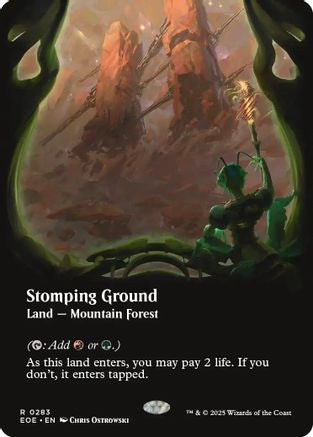 Stomping Ground (Borderless) (EOE-283) - Edge of Eternities - Poke-Collect