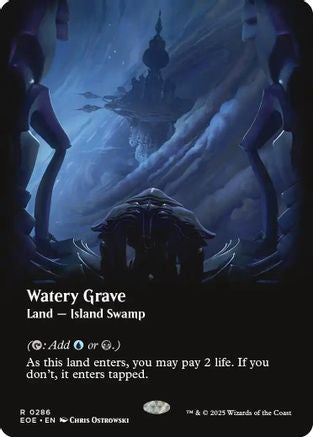 Watery Grave (Borderless) (EOE-286) - Edge of Eternities - Poke-Collect