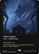 Watery Grave (Borderless) (EOE-286) - Edge of Eternities Foil - Poke-Collect
