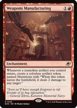 Weapons Manufacturing (EOE-168) - Edge of Eternities - Poke-Collect