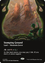 Stomping Ground (Borderless) (Galaxy Foil) (EOE-378) - Edge of Eternities Foil - Poke-Collect