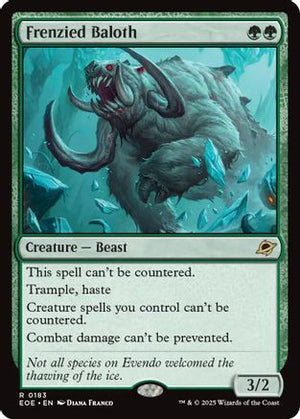 Frenzied Baloth (EOE-183) - Edge of Eternities Foil - Poke-Collect