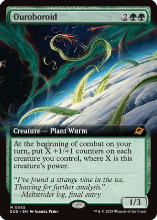 Ouroboroid (Extended Art) (EOE-345) - Edge of Eternities Foil - Poke-Collect
