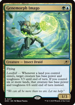 Genemorph Imago (EOE-217) - Edge of Eternities Foil - Poke-Collect