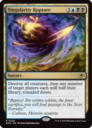 Singularity Rupture (EOE-228) - Edge of Eternities - Poke-Collect