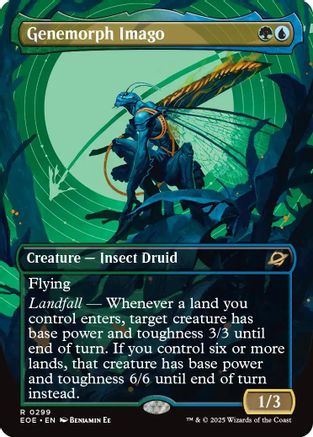 Genemorph Imago (Borderless) (EOE-299) - Edge of Eternities - Poke-Collect