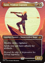 Sami, Wildcat Captain (Borderless) (EOE-301) - Edge of Eternities Foil - Poke-Collect