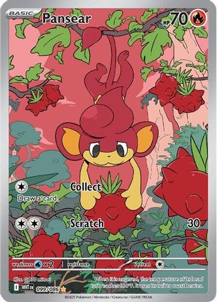 Pansear - 099/086 99 - SV White Flare Holofoil