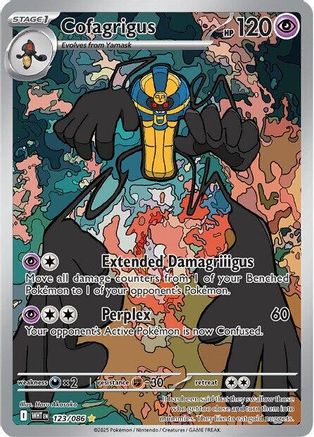 Cofagrigus - 123/086 123 - SV White Flare Holofoil - Poke-Collect