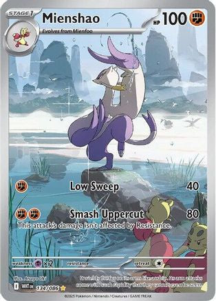 Mienshao - 134/086 134 - SV White Flare Holofoil - Poke-Collect
