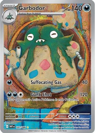 Garbodor - 141/086 141 - SV White Flare Holofoil - Poke-Collect