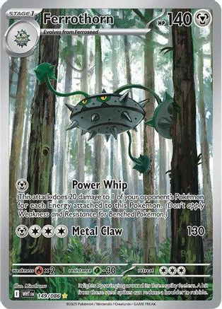 Ferrothorn - 149/086 149 - SV White Flare Holofoil - Poke-Collect