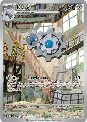 Klang - 140/086 140 - SV Black Bolt Holofoil - Poke-Collect