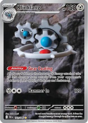 Klinklang - 141/086 141 - SV Black Bolt Holofoil - Poke-Collect
