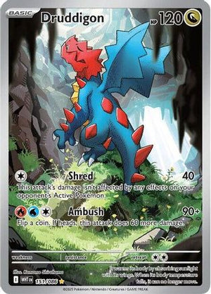 Druddigon - 151/086 151 - SV White Flare Holofoil