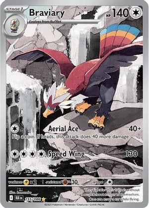 Braviary - 155/086 155 - SV Black Bolt Holofoil - Poke-Collect