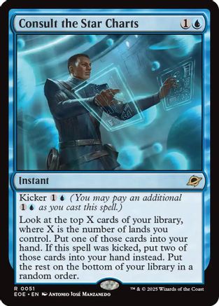 Consult the Star Charts (EOE-051) - Edge of Eternities Foil - Poke-Collect
