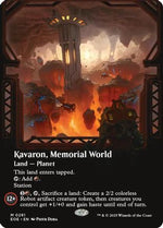 Kavaron, Memorial World (Borderless) (EOE-281) - Edge of Eternities - Poke-Collect