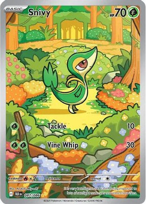 Snivy - 087/086 87 - SV Black Bolt Holofoil